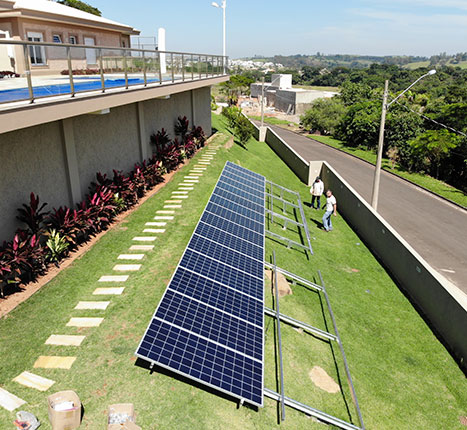 A energia solar está disponível em qualquer localidade