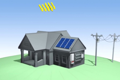 Como funciona um sistema fotovoltaico conectado a rede (on-grid)
